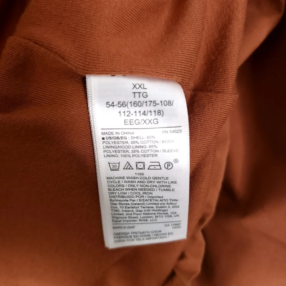 Gap Anorak jacket size xxl - Picture 5 of 8